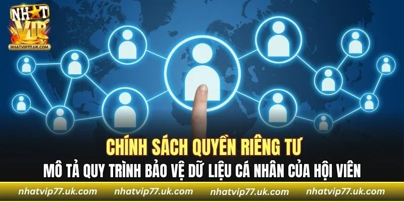 Chính sách quyền riêng tư mô tả quy trình bảo vệ dữ liệu cá nhân của hội viên